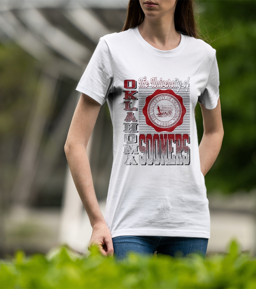 The University Of Oklahoma Sooners Vintage Seal T-Shirt