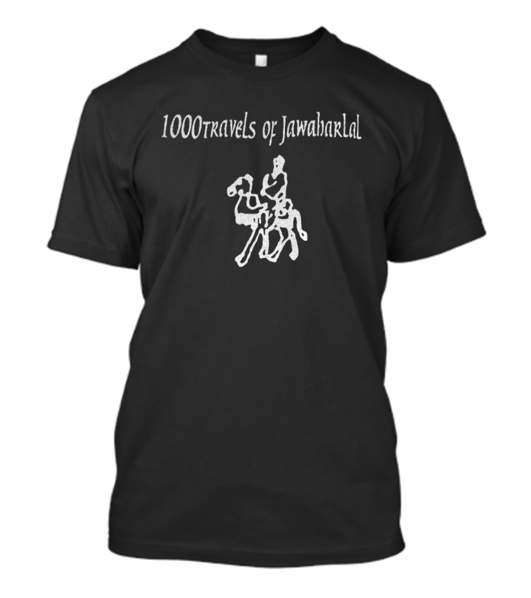 1000 Travels Of Jawaharlal Music Riding Artistry T-Shirt