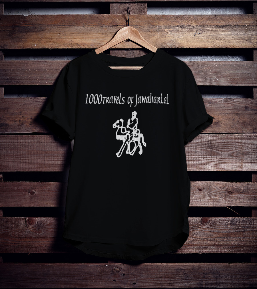 1000 Travels Of Jawaharlal Music Riding Artistry T-Shirt