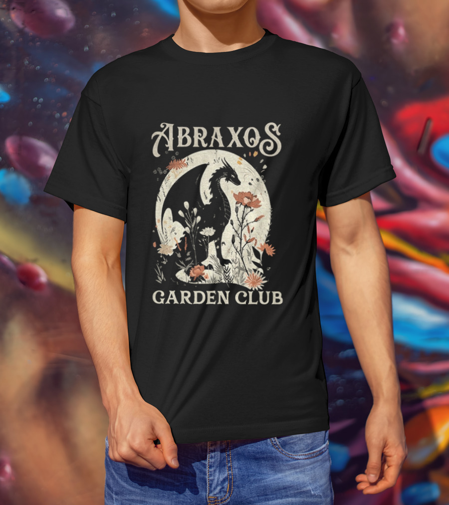 Abraxos Flower Garden Club Throne Of Glass T-Shirt