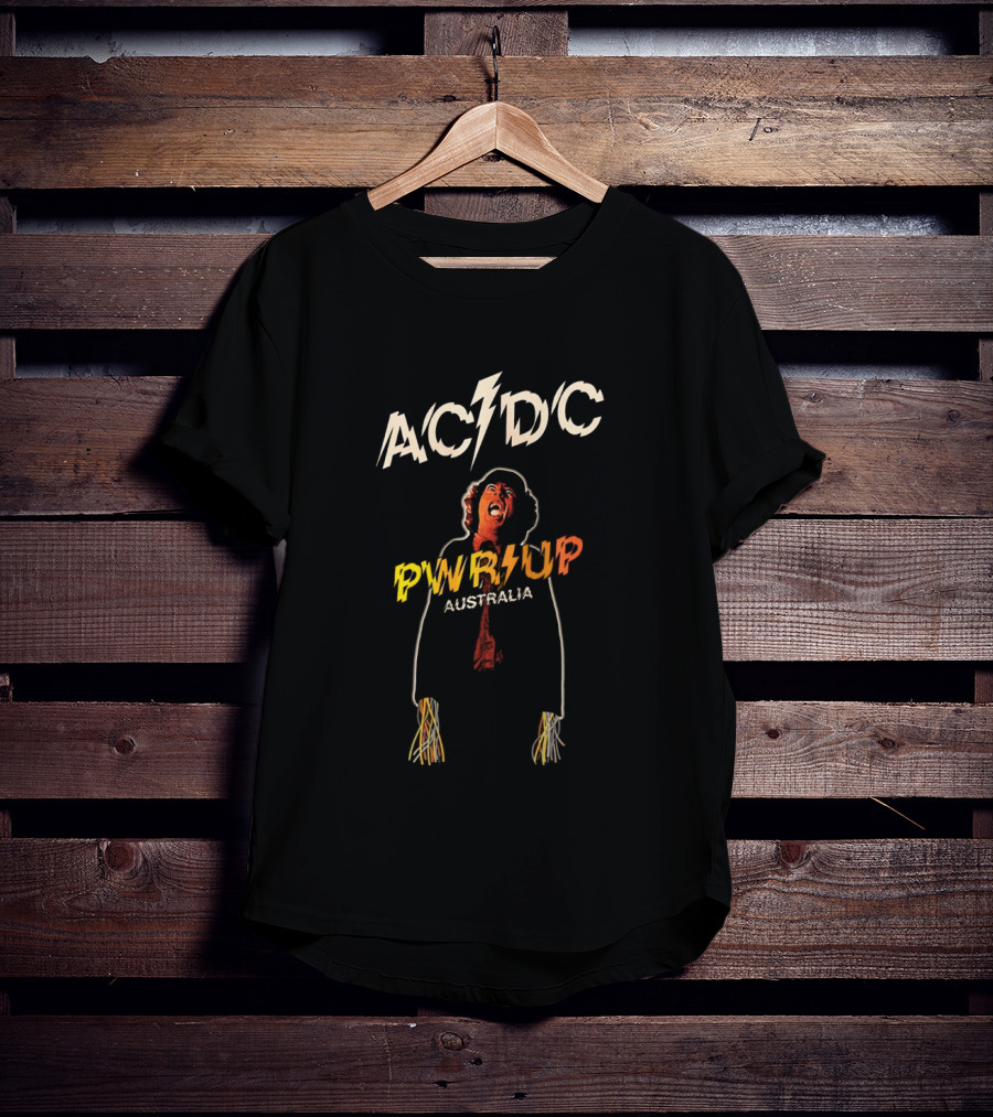 ACDC Powerage PWR UP Australia 2025 Tour T-Shirt