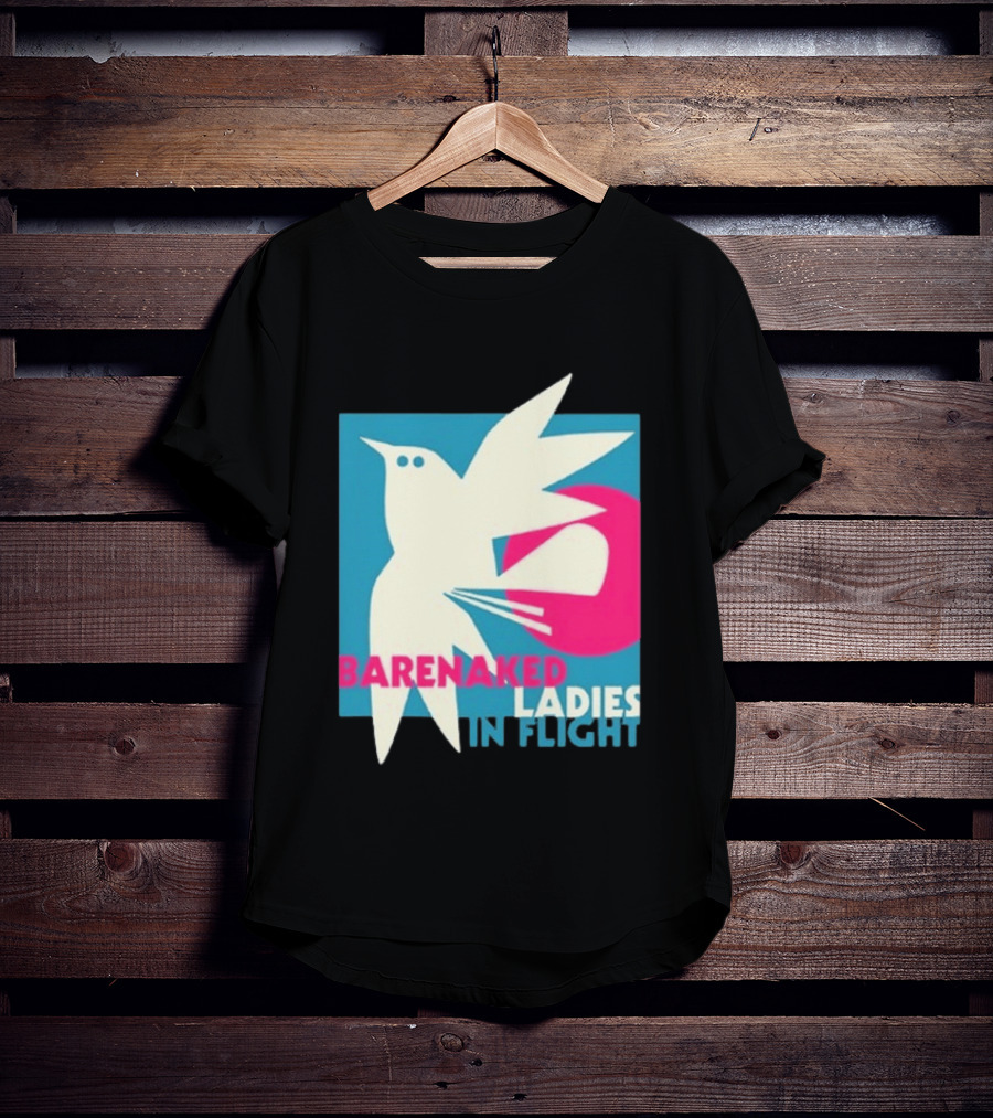 Barenaked Ladies In Flight Bird Tour 2024 Art Vintage Concert T-Shirt