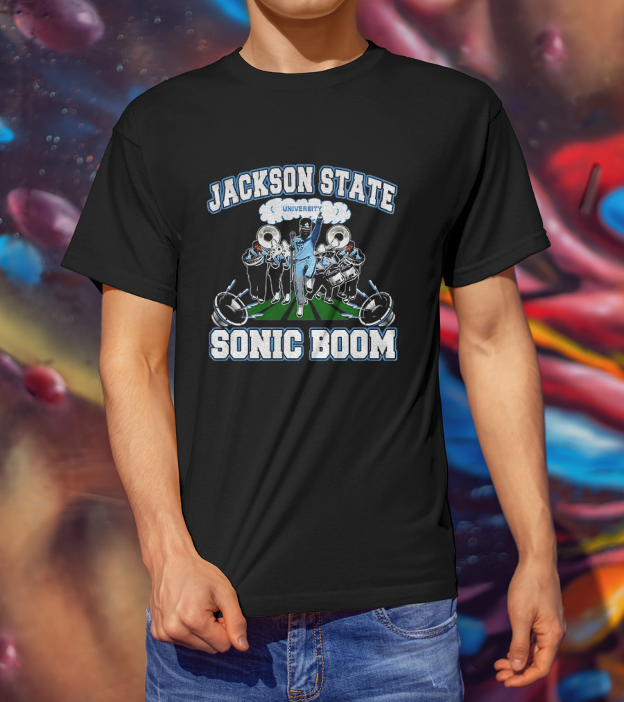 Jackson State University Sonic Boom Marching Band T-Shirt