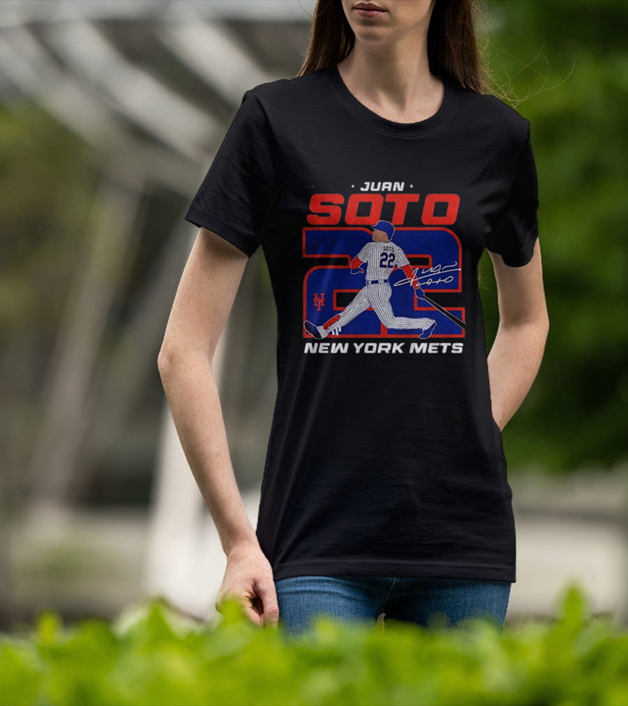 Juan Soto New York Mets 22 Baseball Player T-Shirt
