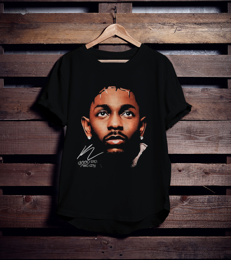 Kendrick Lamar Big Head Thorn Crown Good Kid M.A.A.D City T-Shirt