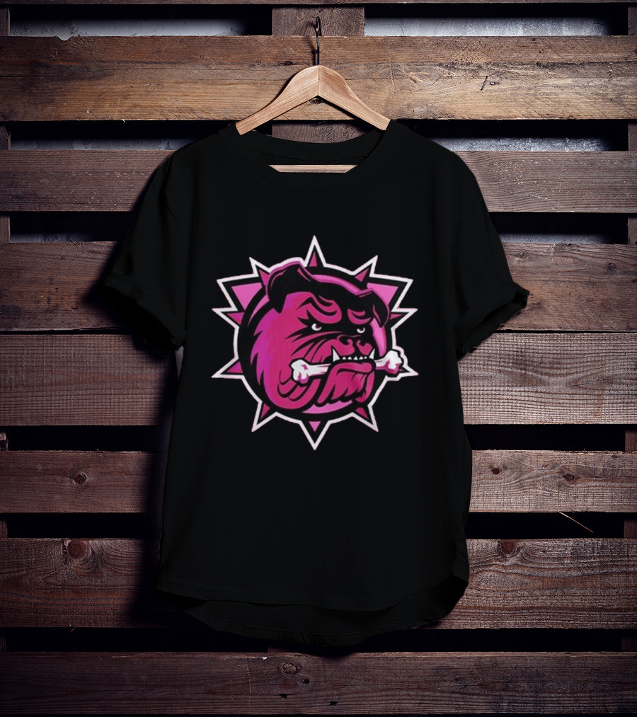 Brantford Bulldogs Pink In The Rink Night 2024 T-Shirt