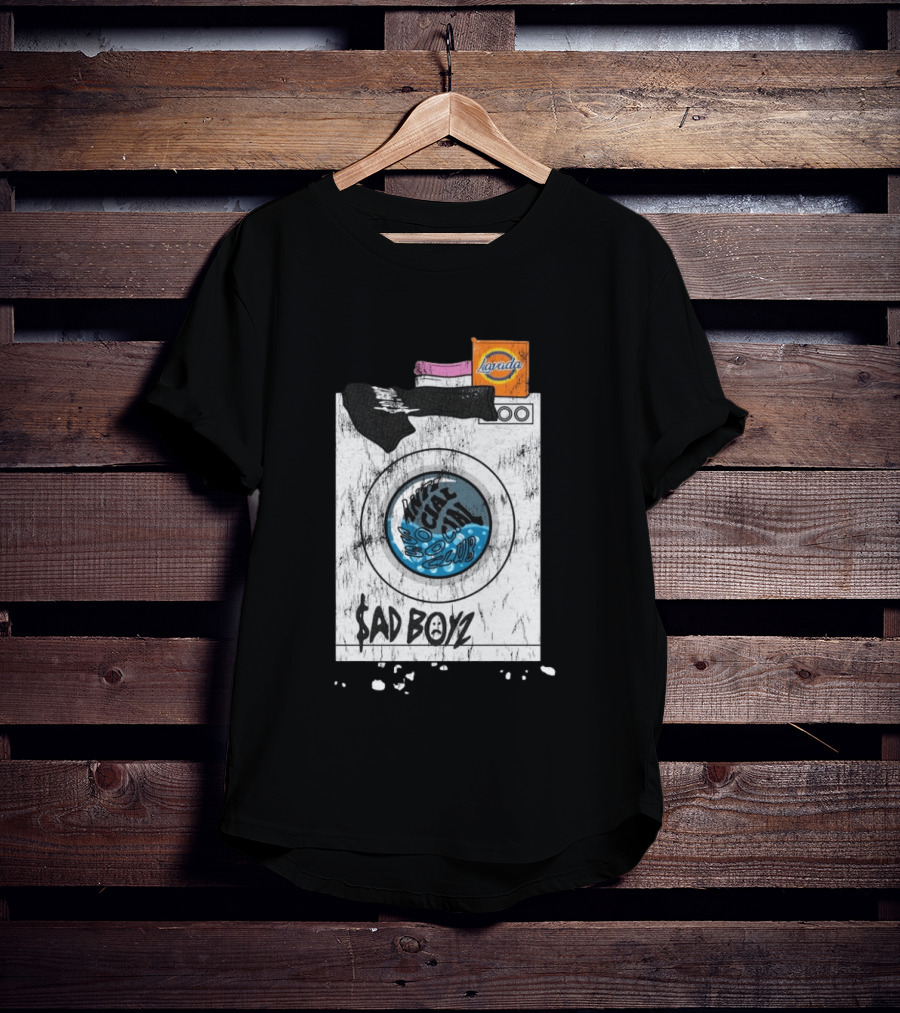 $AD BOYZ X ASSC Hang Me Out To Dry Laundry Machine Larada T-Shirt