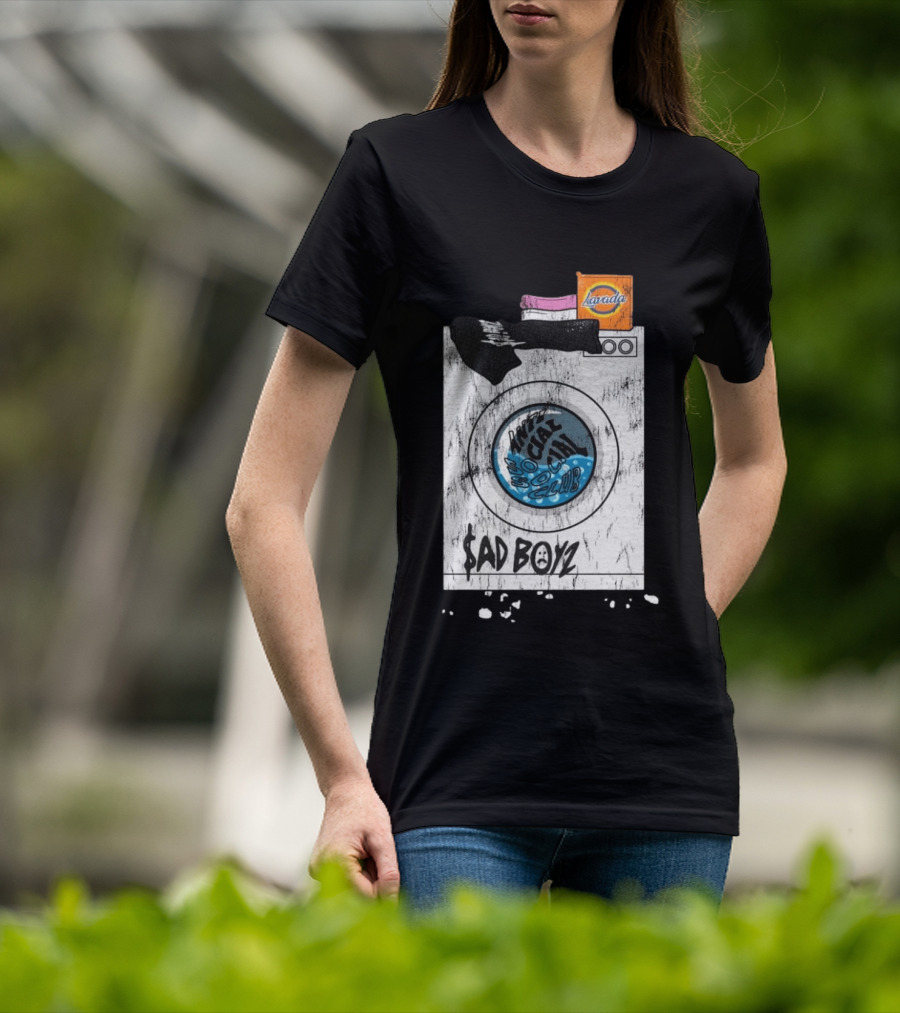 $AD BOYZ X ASSC Hang Me Out To Dry Laundry Machine Larada T-Shirt