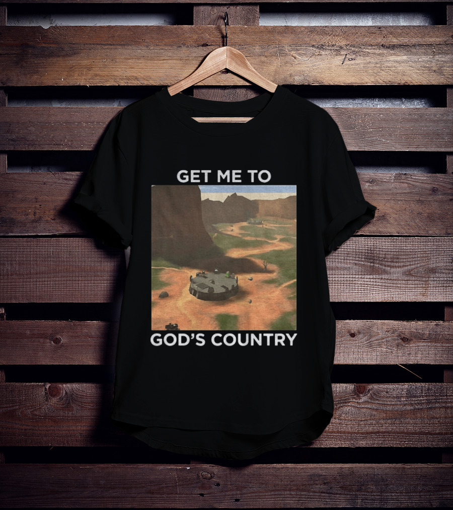Get Me To God's Country Multiplayer Maps T-Shirt
