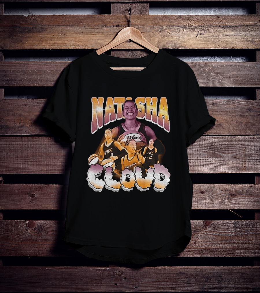 Natasha Cloud Phoenix Mercury WNBA Basketball Player T-Shirt