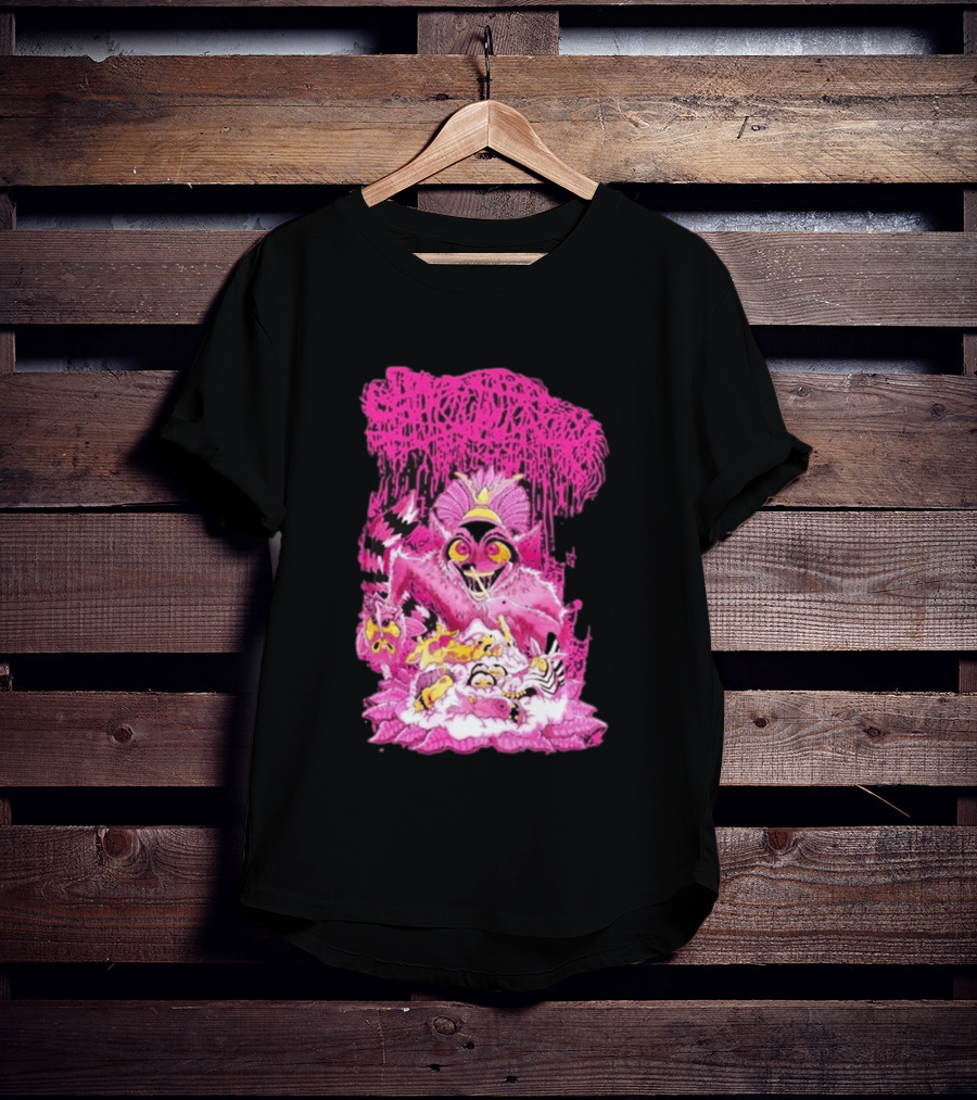New Sanguisugabogg Pink Monster King Julian Purple T-Shirt