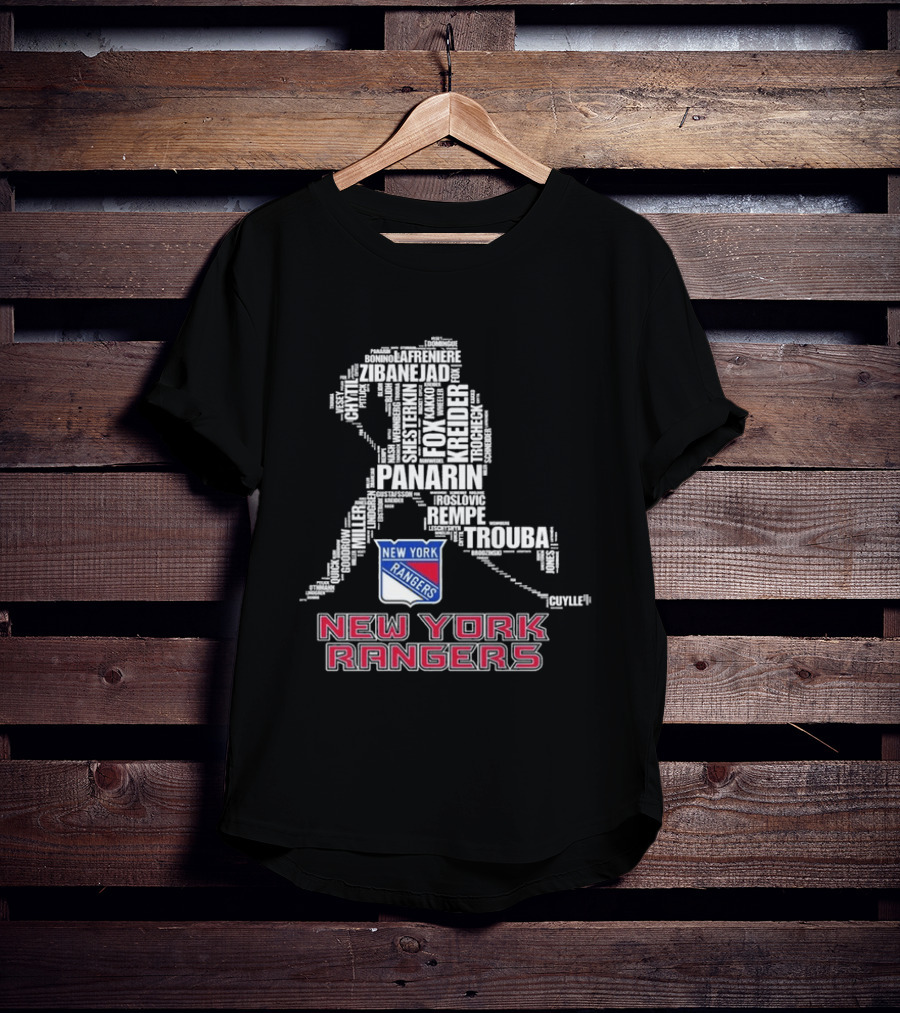 New York Rangers Hockey 2024 Panarin Trouba T-Shirt