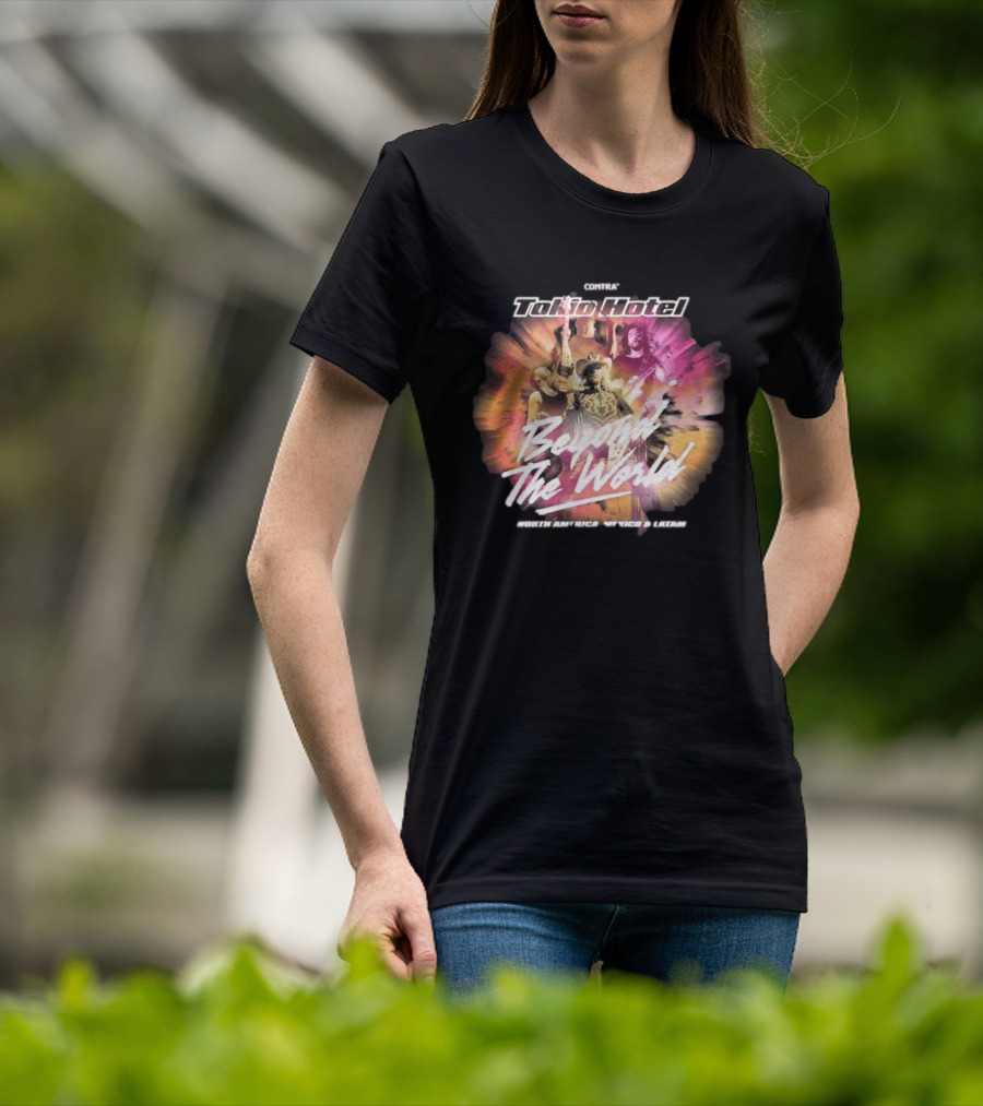 Tokio Hotel Beyond The World South America Mexico LATAM Tour 2024 T-Shirt