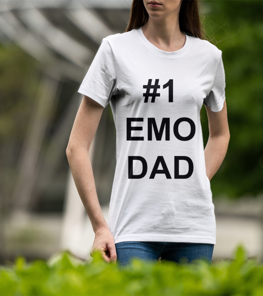 #1 Emo Dad T-Shirt