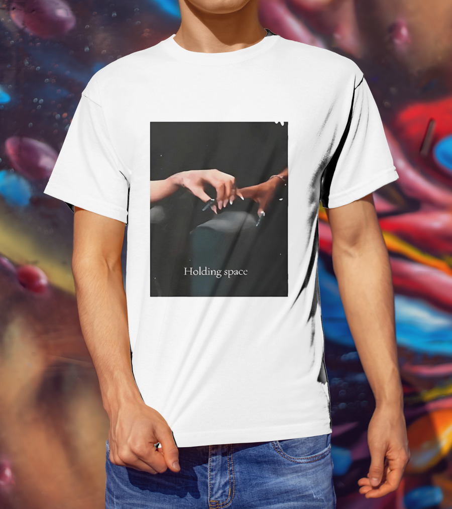 Ariana Cynthia Holding Space Wicked Finger Connection T-Shirt
