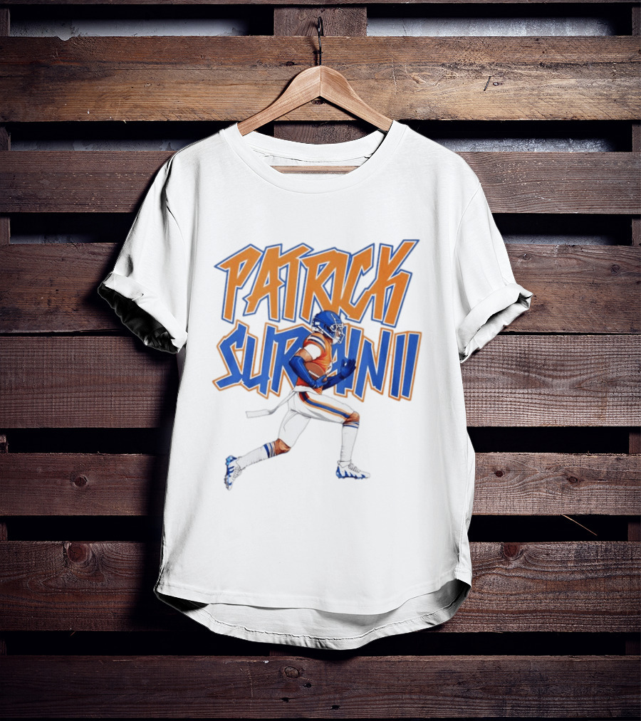 Patrick Surain II Denver Broncos Football T-Shirt