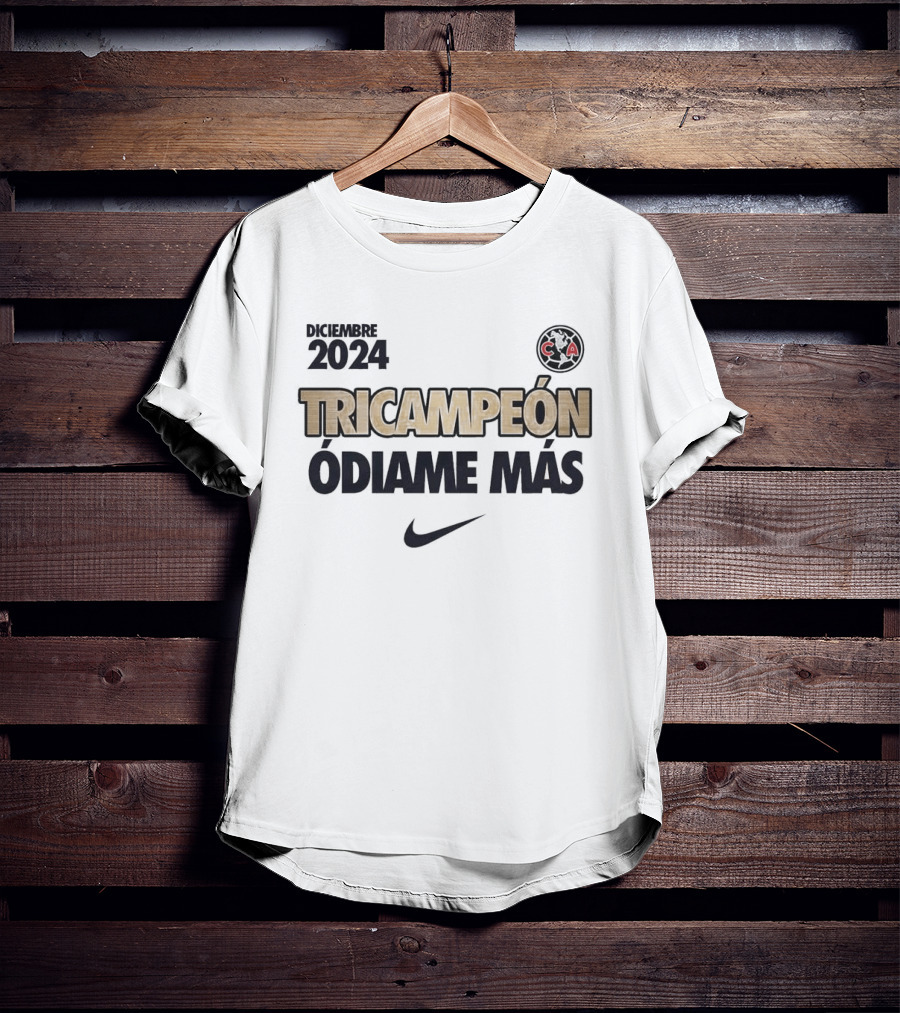 EL Club America Es Tricampeon Del Fubol Mexicano 2024 T-Shirt