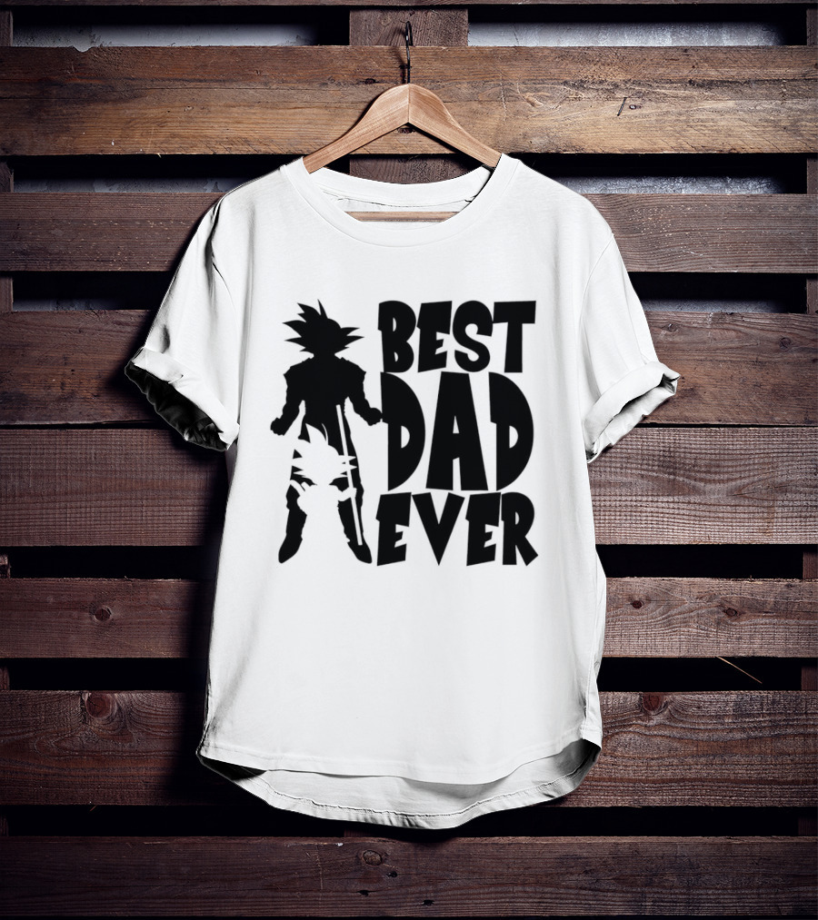 Best Dad Ever Goku Dragon Ball T-Shirt