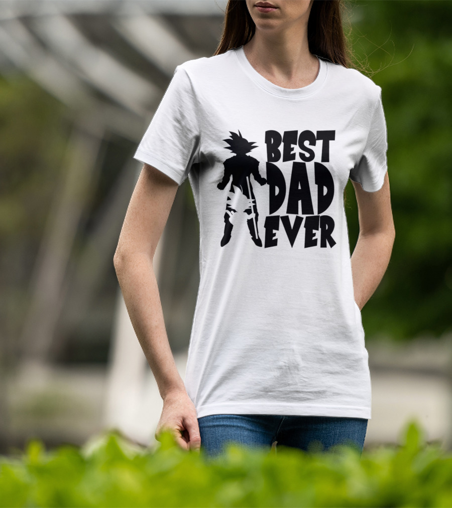 Best Dad Ever Goku Dragon Ball T-Shirt
