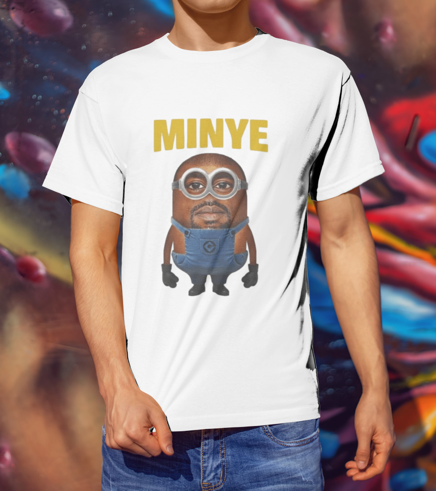 Minye Kanye Fusion Character Minion T-Shirt