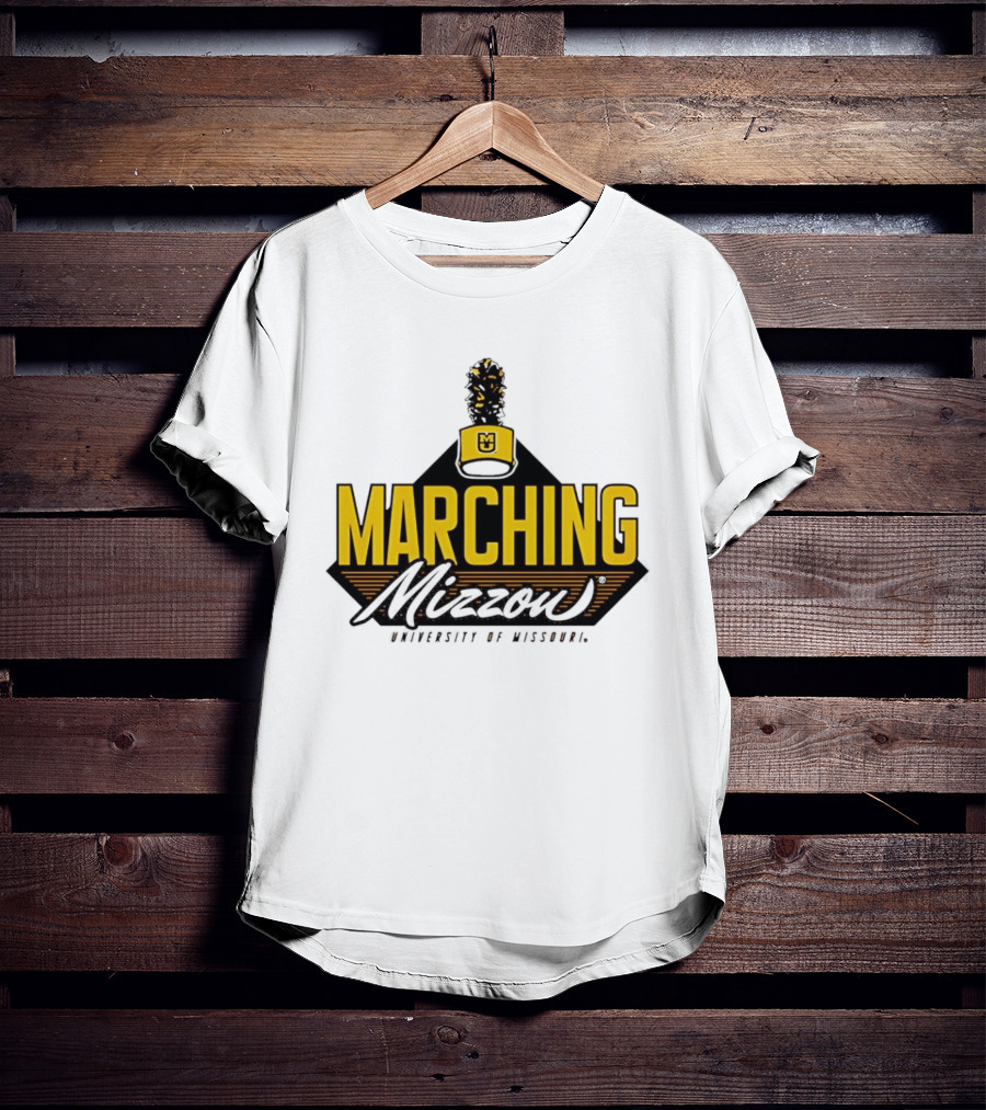 Marching Mizzou University Of Missouri Oval Tiger Head 2024 T-Shirt