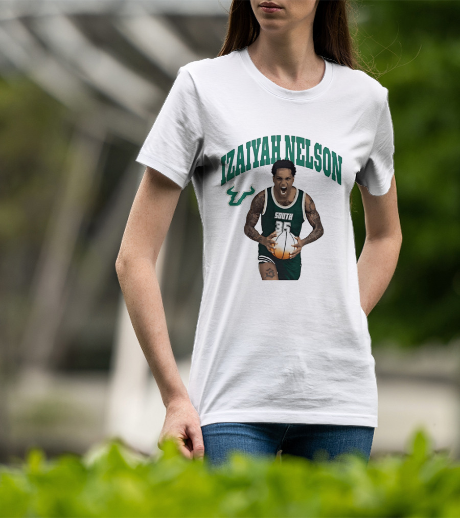 Izaiyah Nelson South Florida Bulls Basketball 35 T-Shirt