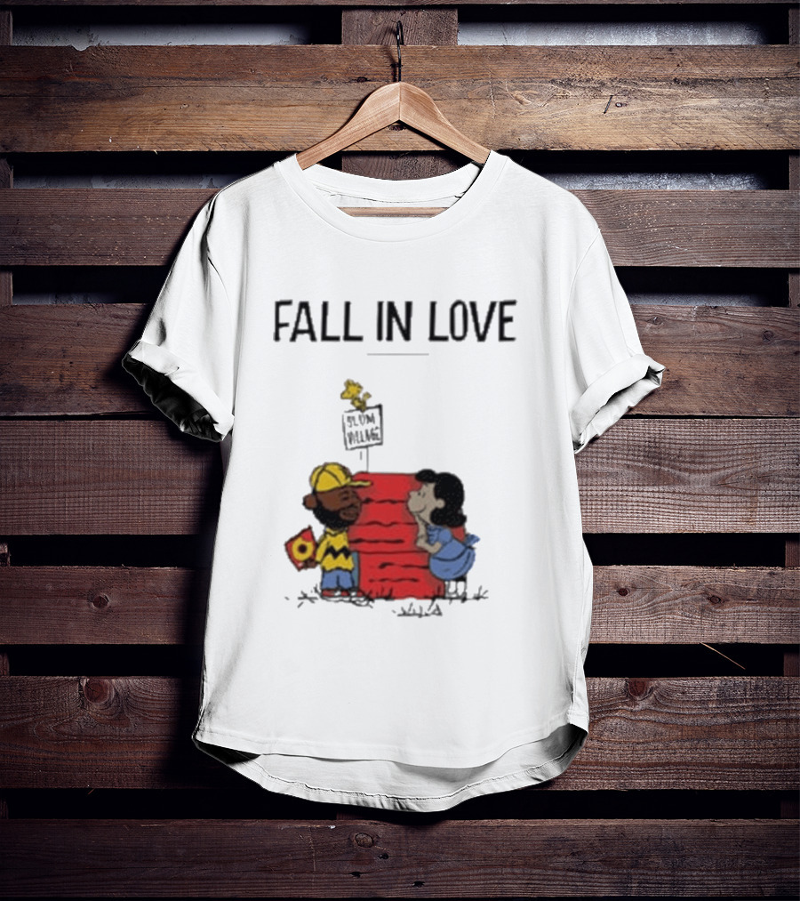 Fall In Love J Dilla Slum Village Lucy Peanuts T-Shirt