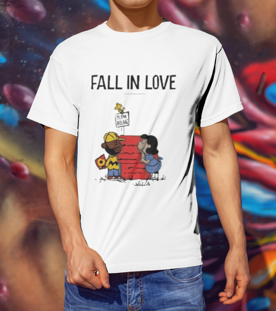 Fall In Love J Dilla Slum Village Lucy Peanuts T-Shirt