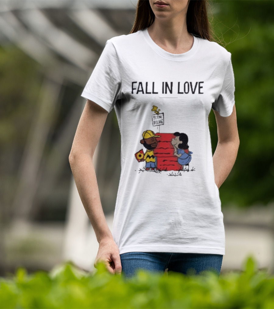 Fall In Love J Dilla Slum Village Lucy Peanuts T-Shirt