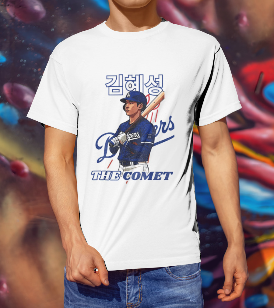 Kim Hye Seong Dodgers Baseball The Comet T-Shirt