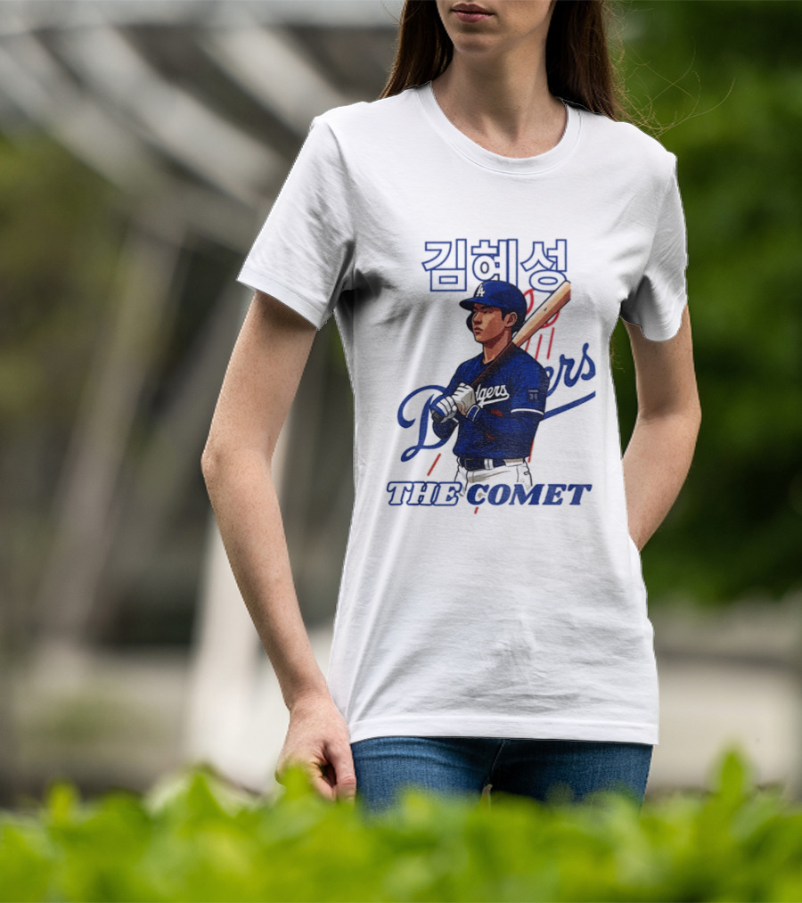 Kim Hye Seong Dodgers Baseball The Comet T-Shirt