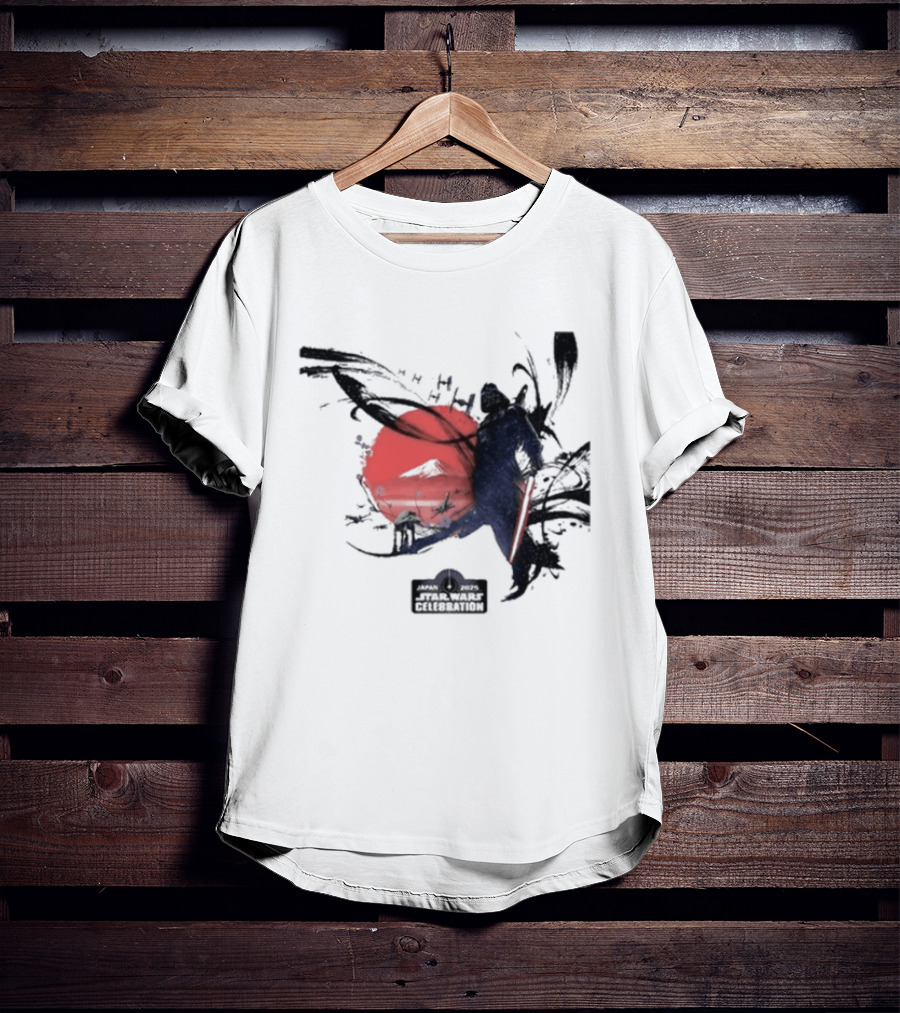 Star Wars Celebration Japan 2025 April 18 20 Darth Vader Samurai Sunburst T-Shirt