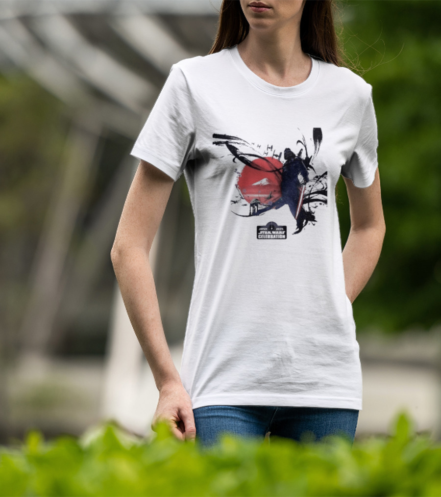 Star Wars Celebration Japan 2025 April 18 20 Darth Vader Samurai Sunburst T-Shirt