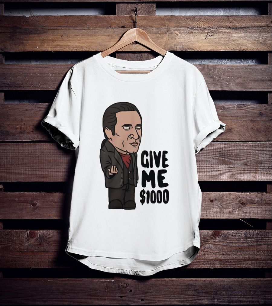 The Sopranos Furio Giunta Cartoon Give Me $1000 T-Shirt