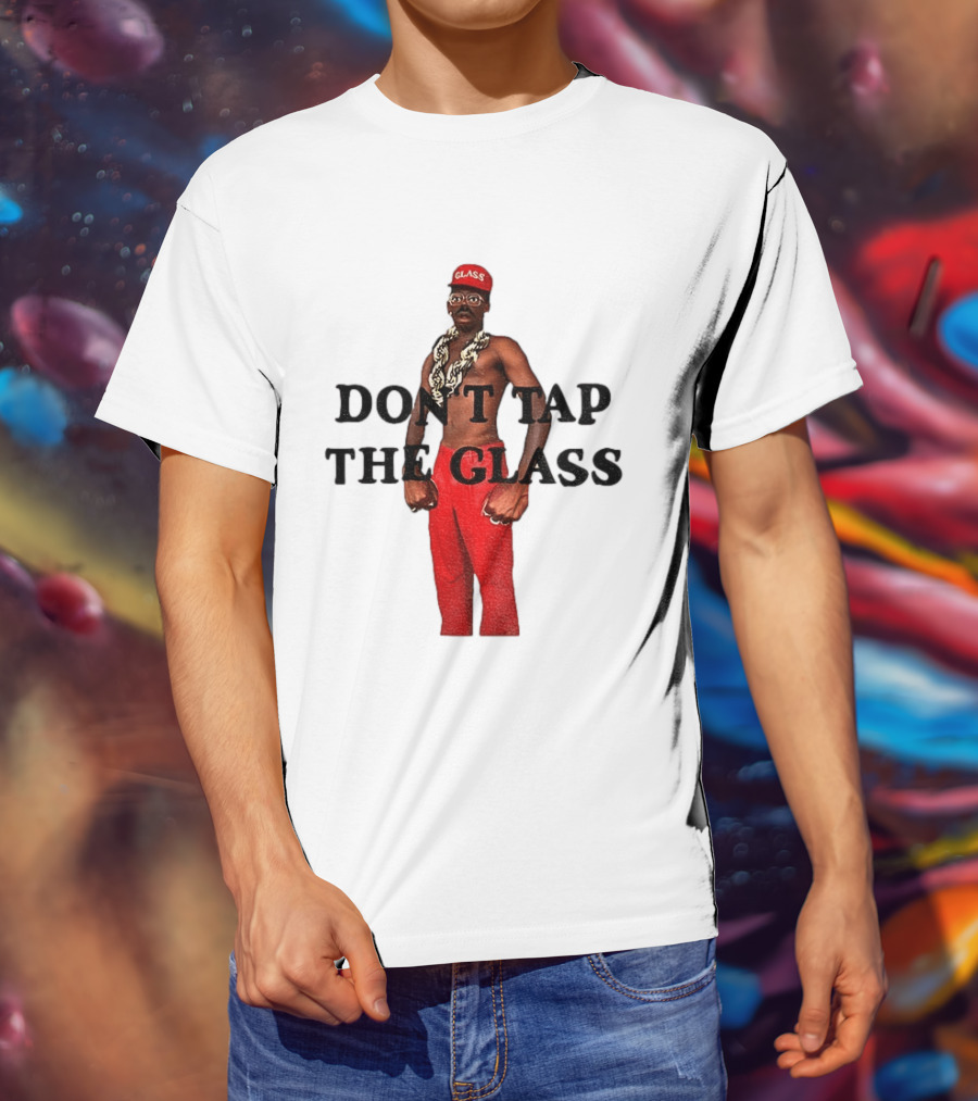 Tyler The Creator Don't Tap The Glass Red Pants Chain Glasses T-Shirt