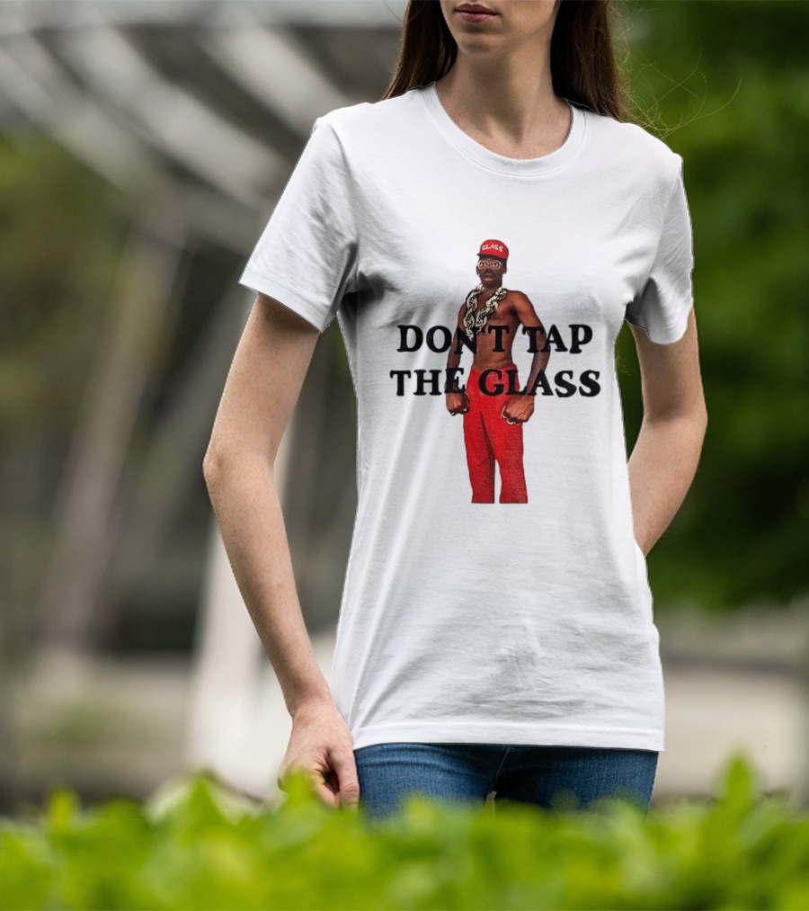Tyler The Creator Don't Tap The Glass Red Pants Chain Glasses T-Shirt