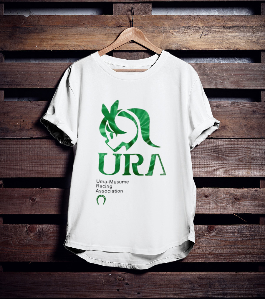 Uma Musume Racing Association URA Green Horse T-Shirt
