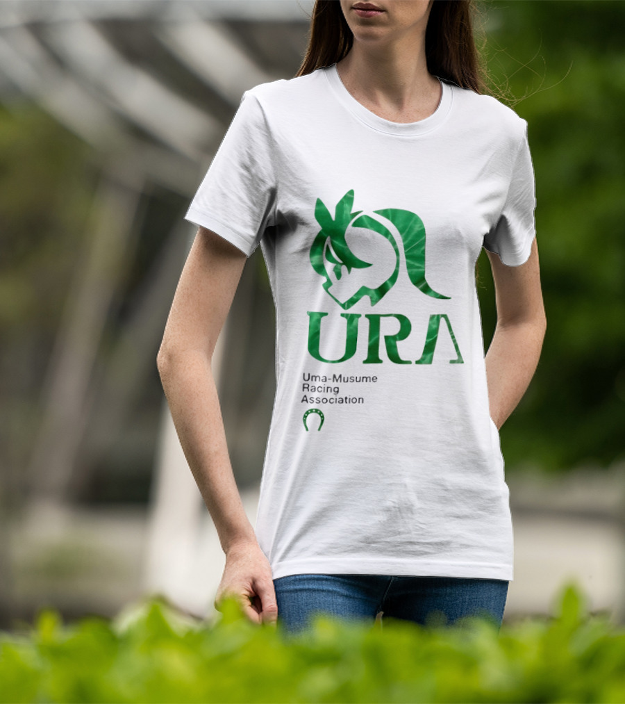 Uma Musume Racing Association URA Green Horse T-Shirt