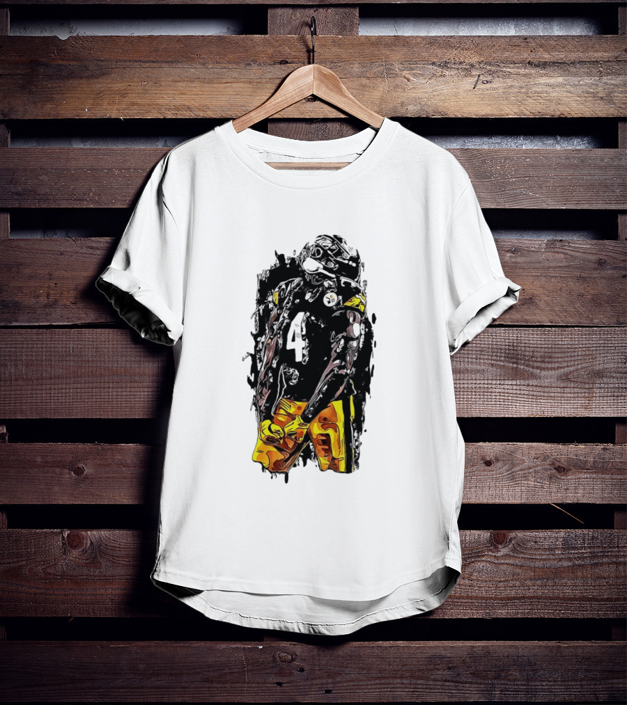 Zecharius Metcalf Metcalf Pittsburgh Steelers Black And Gold 4 DK T-Shirt