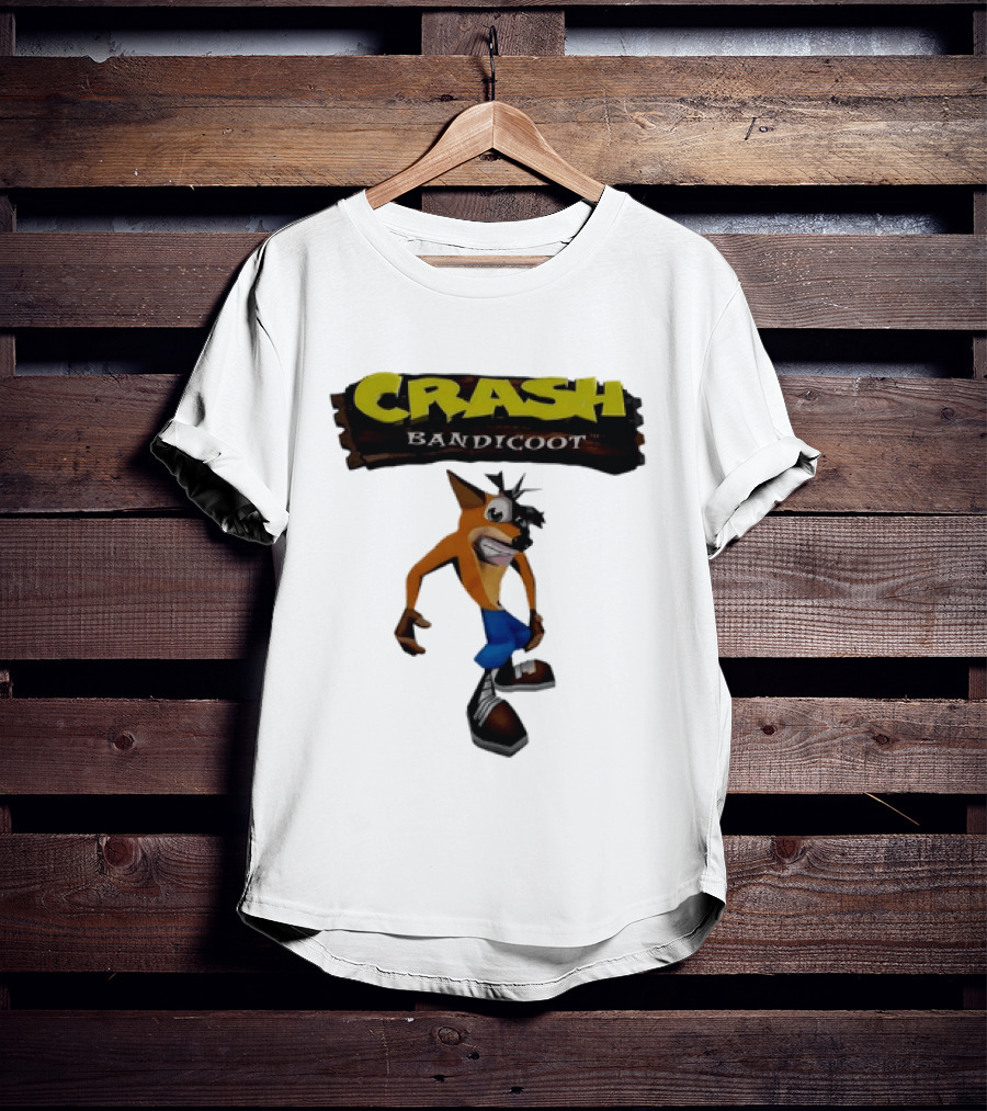 Crash Bandicoot Video Game Classic Gaming T-Shirt