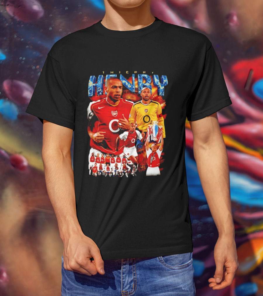 Thierry Henry Arsenal Highbury Legends Collection 1999 2006 T-Shirt