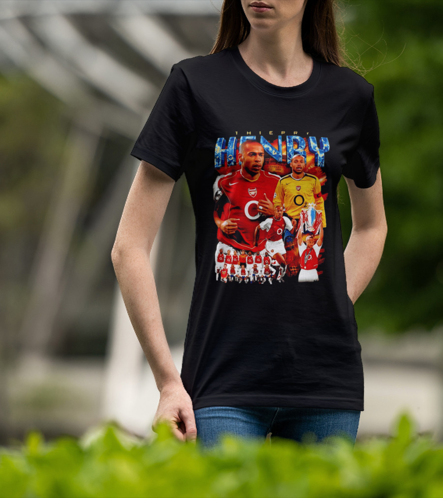 Thierry Henry Arsenal Highbury Legends Collection 1999 2006 T-Shirt