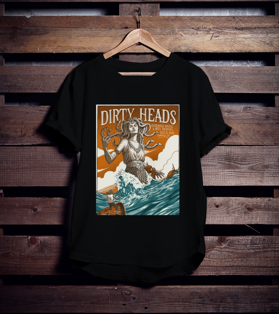 Dirty Heads Everwild Music & Arts Festival Thornville Ohio July 31 2026 T-Shirt