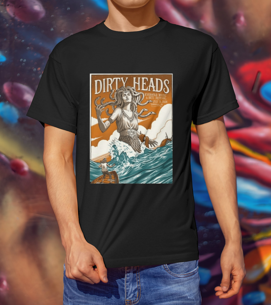 Dirty Heads Everwild Music & Arts Festival Thornville Ohio July 31 2026 T-Shirt