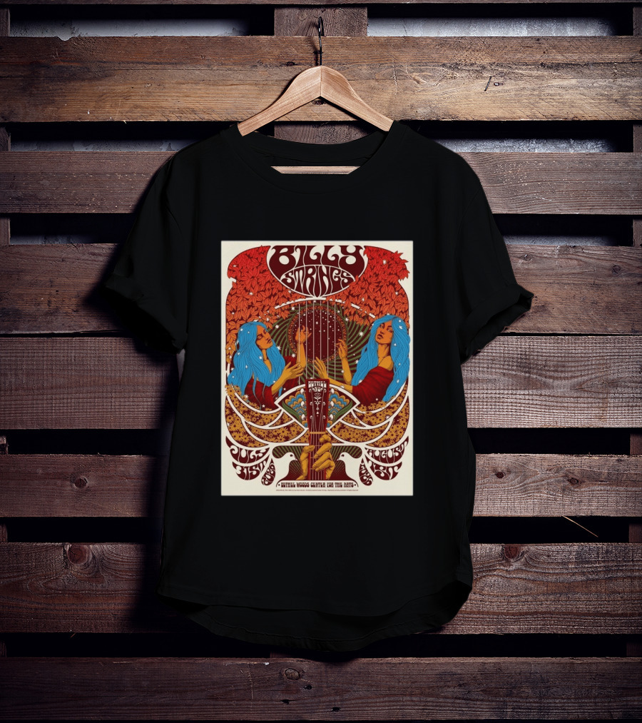 Billy Strings Bethel Woods Center July 31 August 1 2026 Simon Berndt T-Shirt