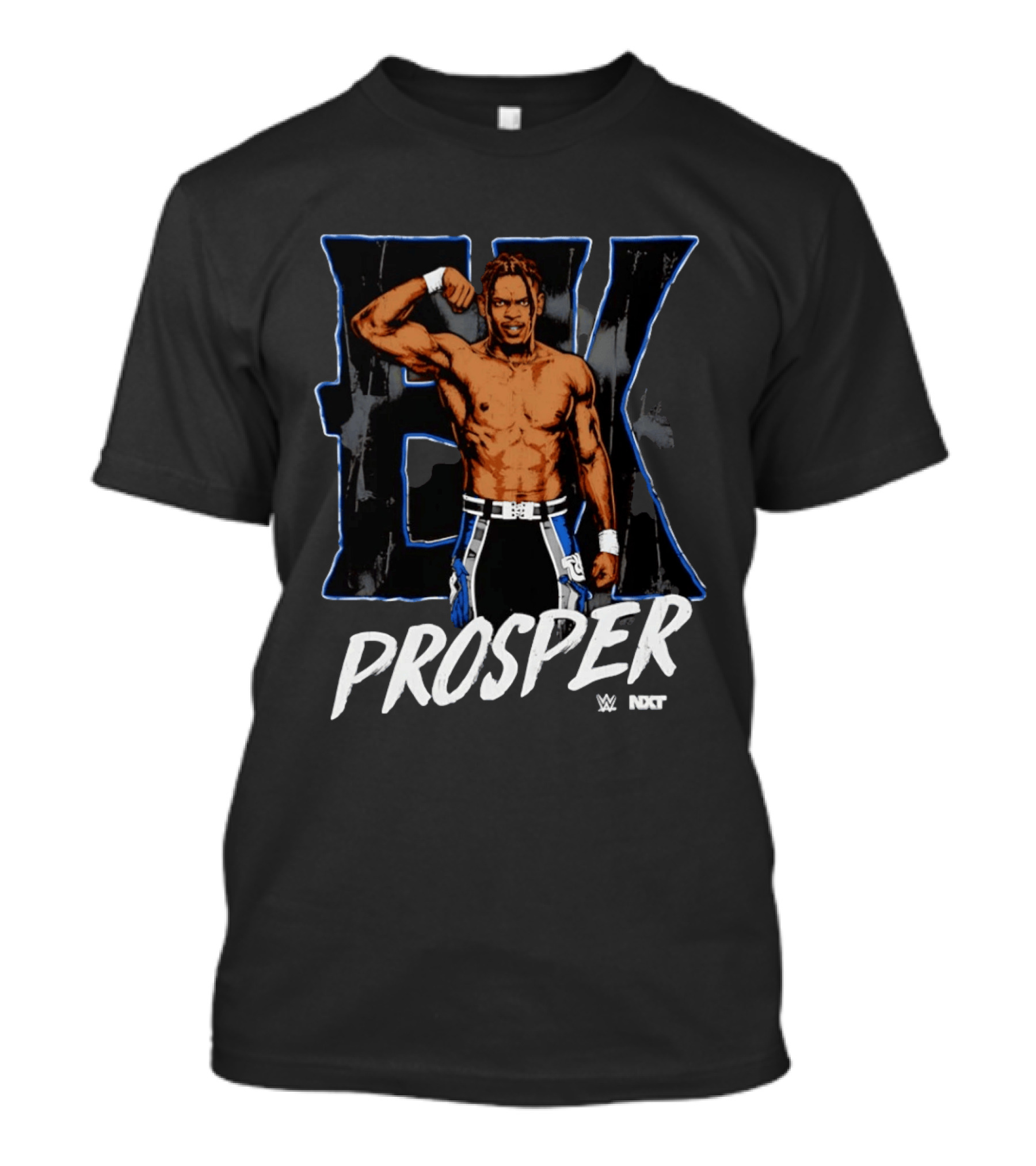 EK Prosper WWE NXT Wrestler Flexing T-Shirt