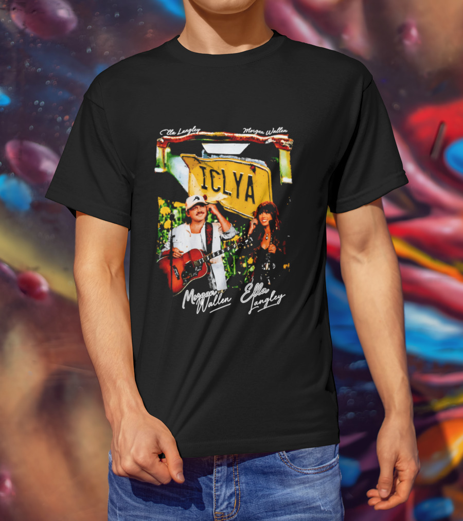 Morgan Wallen Ella Langley ICLYA Collaboration T-Shirt