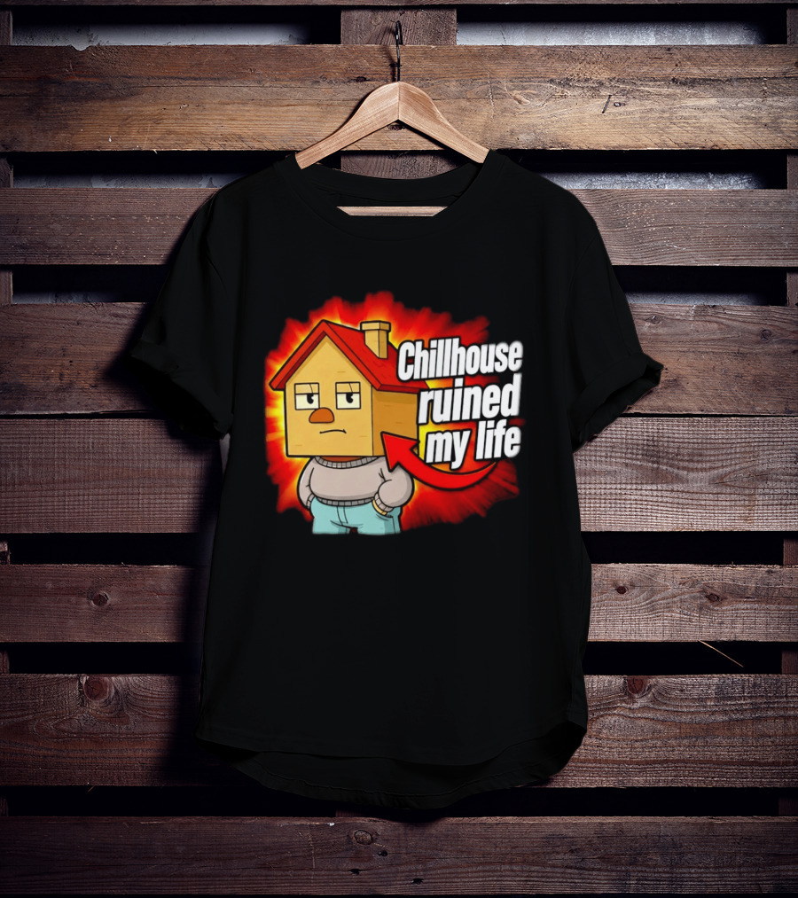 Chillhouse Ruined My Life Cube House T-Shirt