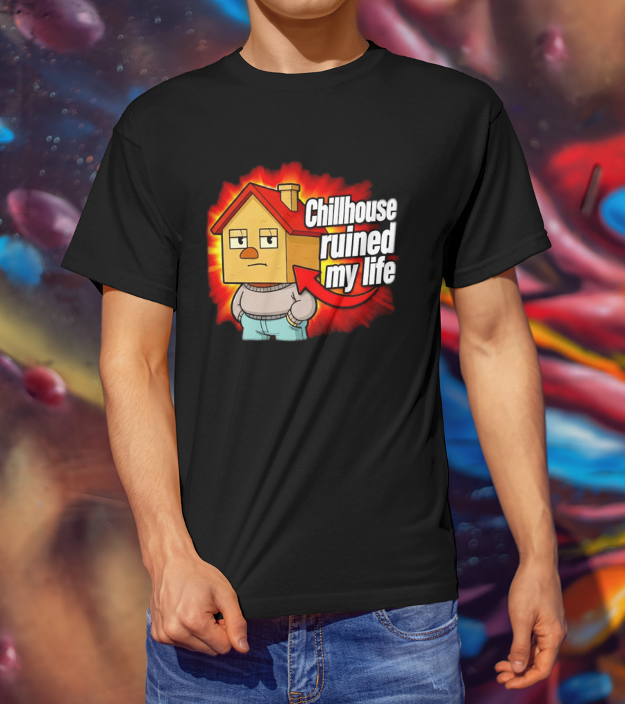 Chillhouse Ruined My Life Cube House T-Shirt