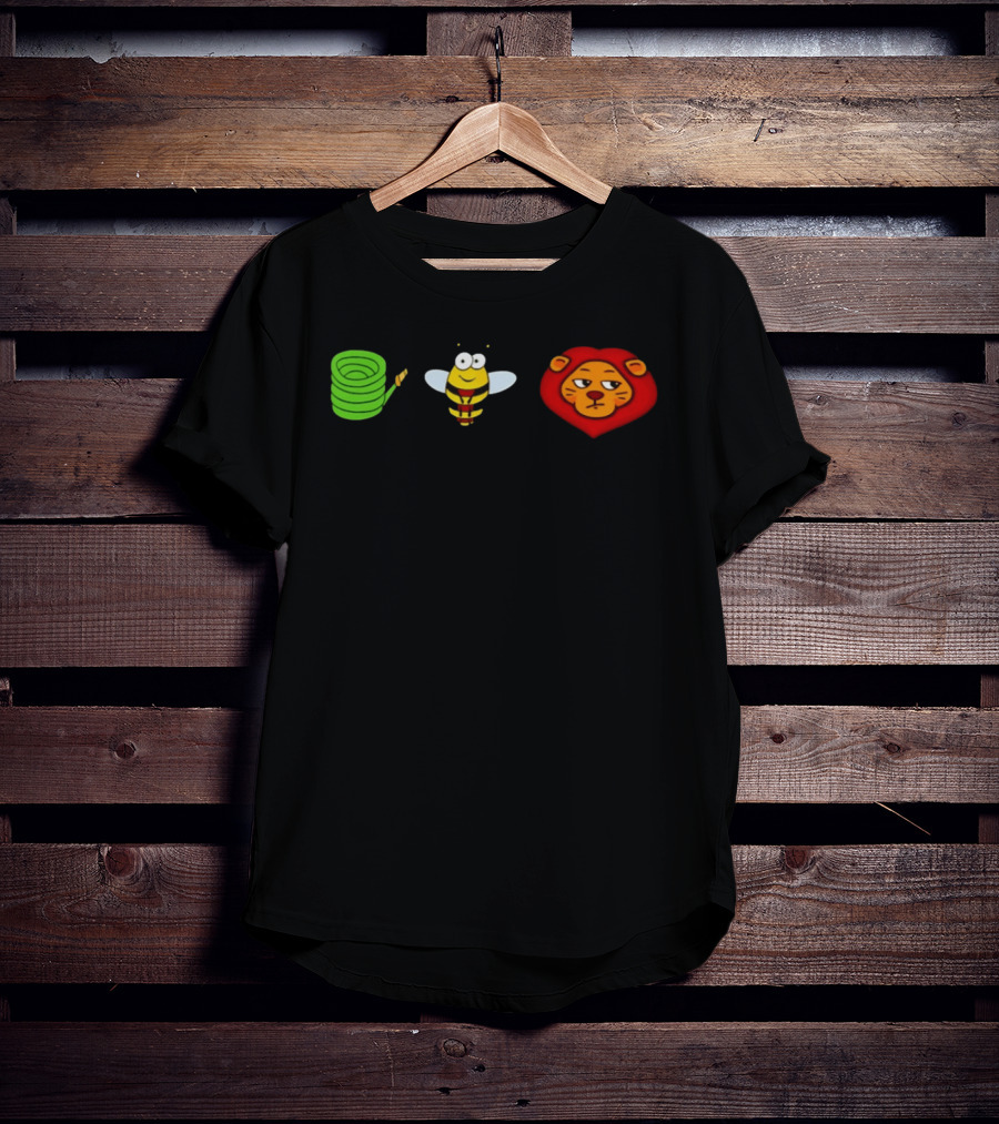 Hose Bee Lion Meme Visual Wordplay Fun T-Shirt